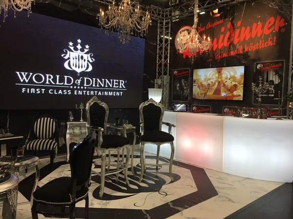 Das Original KRIMIDINNER auf der BEST OF EVENTS 2018 in den Westfalenhallen Dortmund
