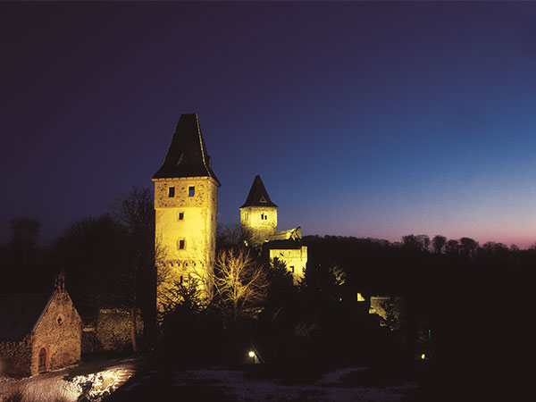 Neuer Tatort: Burg Frankenstein in Mühlental