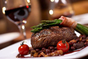 Bild 4 - KRIMIDINNER - Beispiel Menue